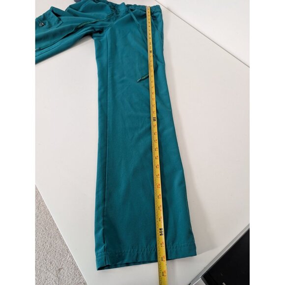 Activate Scrub Pants Womens Size XS Green 4Way Stretch Medical Nurse Tech - Picture 14 of 14